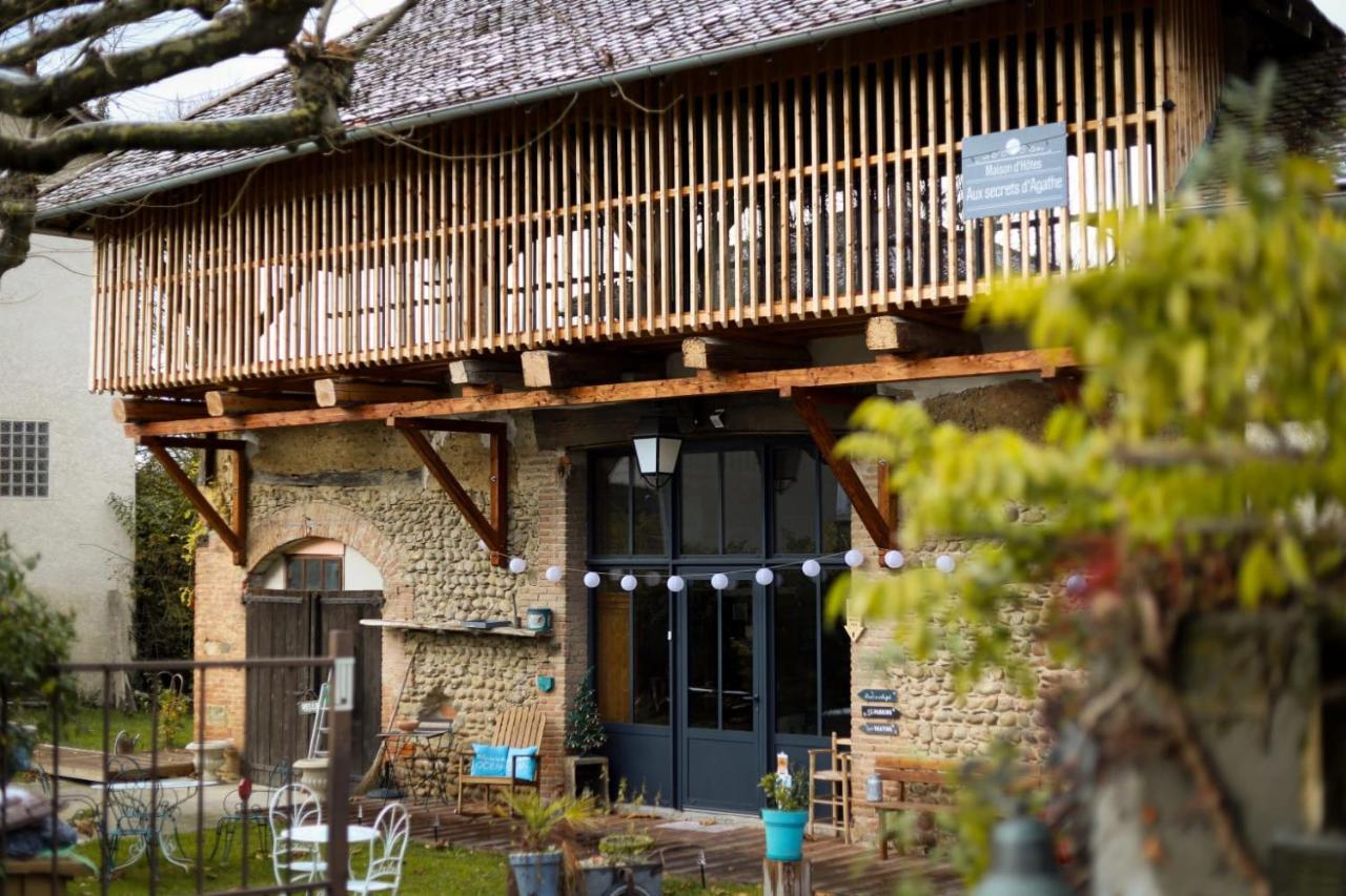 Aux Secrets D'Agathe Bed & Breakfast Plan  Exterior photo