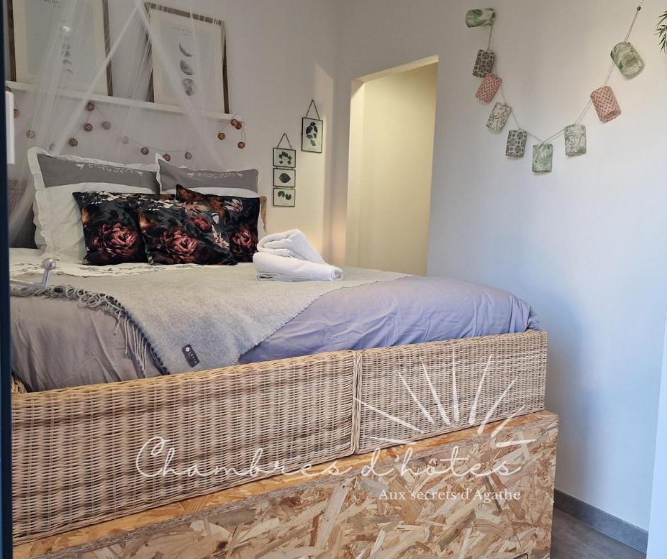 Aux Secrets D'Agathe Bed & Breakfast Plan  Exterior photo
